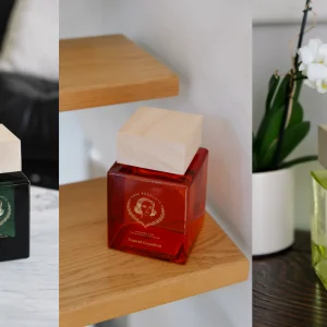 Fragranced Wooden Top Diffuser - The Grand Edition