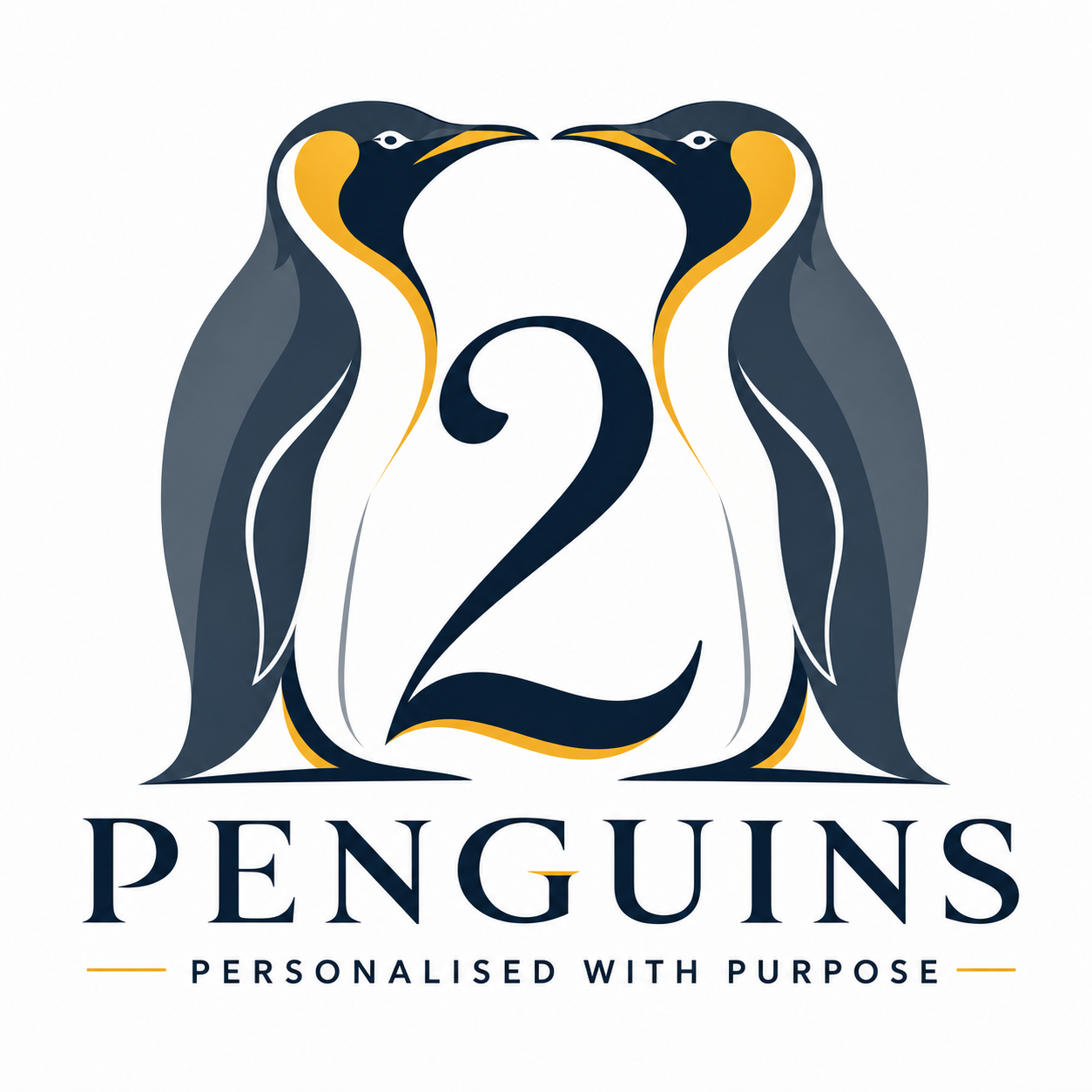 2 Penguins Logo